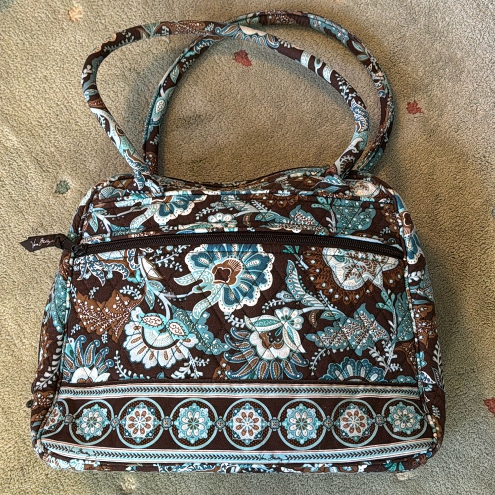 VERA BRADLEY Java Blue purse - Picture 2 of 8